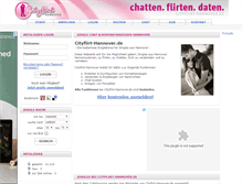 Tablet Screenshot of cityflirt-hannover.de